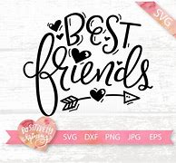 Image result for Best Friends Forever SVG Free