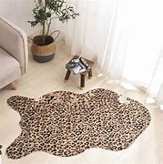 Image result for Fake Cheetah Rug