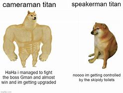 Image result for Titan Cameraman Meme
