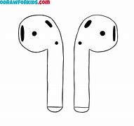 Image result for AirPods Cartoon Drawing