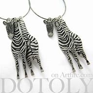 Image result for Zebra Earrings