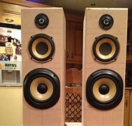 Image result for Tower Speakers with Built in Subwoofer