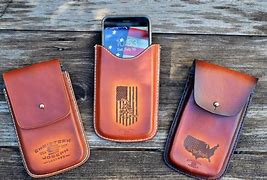 Image result for Custom Leather Tooling On Phone Belt Case