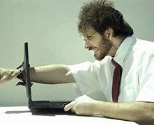 Image result for Angry at Laptop Meme