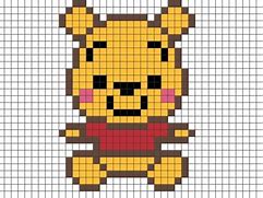 Image result for Winnie the Pooh Pixel Art