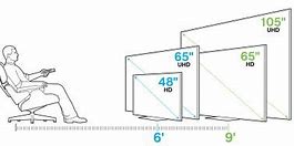 Image result for 95 Inch TV Dimensions