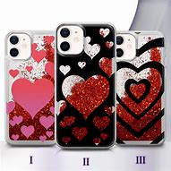 Image result for Red with Black Heart Phone Case
