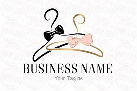 Image result for Girls' Clothing Logo with Hanger