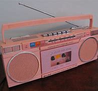 Image result for 80s Pink Boombox
