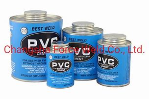 Image result for Clear PVC Pipe Glue