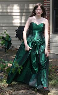 Image result for Metallic Green Dress