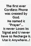 Image result for Prayer the First Cordless Phone