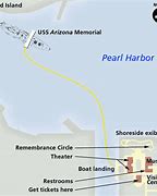 Image result for USS Arizona Memorial Map