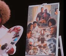 Image result for Deadpool 2 Bob Ross