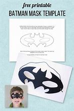 Image result for Batman Party Printables Mask