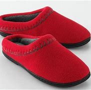 Image result for Dearfoam Clog Suede Slippers
