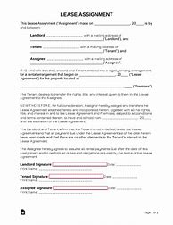Image result for Lease Assignment Form
