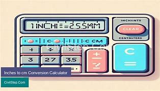 Image result for Calculator Cm to Inches