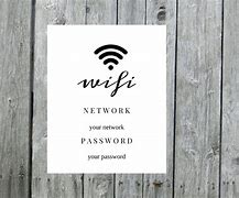 Image result for FreeWifi Sign Templatr