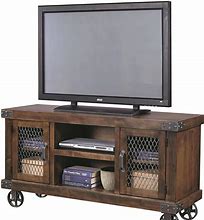 Image result for Industrial Metal TV Stand