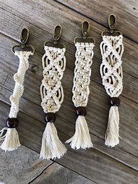 Image result for Macrame Keychain