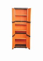 Image result for Narrow Plastic Storage Cabinet
