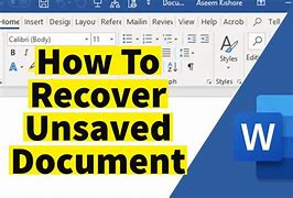 Image result for Recover Unsaved Files PowerPoint