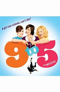 Image result for 9 to 5 the Musical Logo
