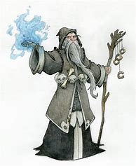 Image result for Wizard Art Drawing