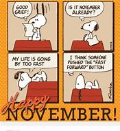 Image result for Charlie Brown November