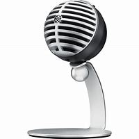 Image result for Desk Microphone Stand Shure MV5