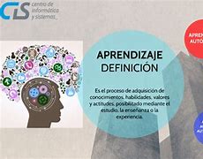 Image result for Aprendizaje Definicion