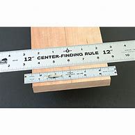 Image result for Center Finding Ruler Woodworking