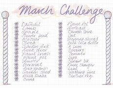 Image result for March Drawing Challenge
