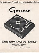 Image result for Garrard Turntable Parts List