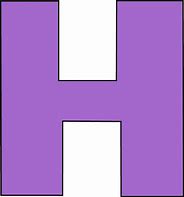 Image result for Purple Letter H