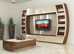 Image result for Contemporary TV Wall Units