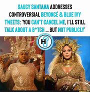 Image result for Saucy Santana and Beyoncé Meme