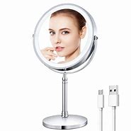Image result for rechargeable vanity mirrors