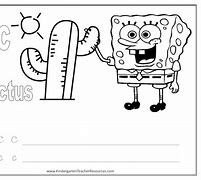 Image result for Spongebob Printable Letters