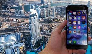 Image result for Red iPhone in Building