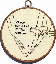 embroidery funny tillman embroiderer 187 clumsy mountain goat embroidery funny tillman embroiderer 187 clumsy mountain goat