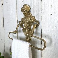 Image result for Brass Occasion Towel Holder