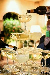 Image result for Champagne Tower Wedding
