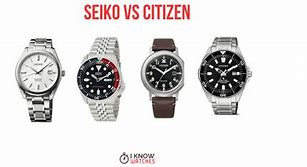 Image result for Seiko and Citizen Digital Watch