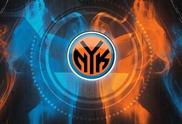 Image result for New York Knicks Orange and Blue