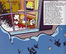 Image result for Calvin and Hobbes Christmas Morning