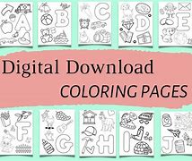 Image result for ABC Coloring Worksheets