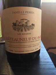 Image result for Famille Perrin Perrin Chateauneuf Pape Sinards