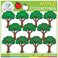 Image result for Counting Apples Clip Art